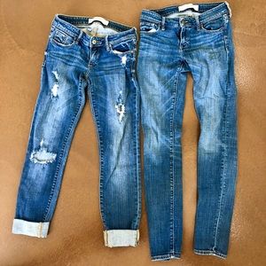 Abercrombie jeans!